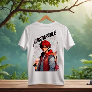 Anime Design Printed T-Shirt