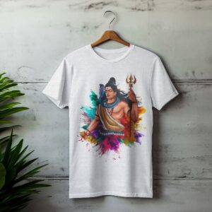 Divine Comfort: Lord Shiva Printed T-Shirt